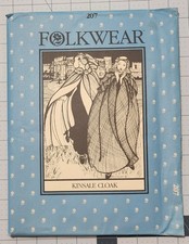 Vintage 1982 Folkwear Kinsale Cloak Sewing Pattern 207 Uncut picture