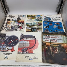 Lot of 6 Vintage GM Chevrolet Truck & Car Accessories Catalog 1977-1985 picture