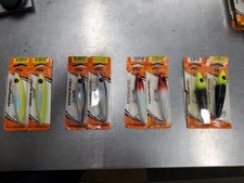 Lot of 2 Bomber Topwater Rattling Walking Spook Baits 4