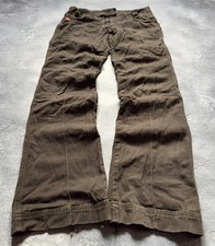 Crazy Vintage 00s Miss Sixty Y2K Grunge Military Bootcut Flared Pants Size 31 picture