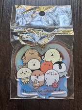 Nagano Friends Aquarium Heart Keychain – Suizokukan Acrylic Charm Japan - NIB picture