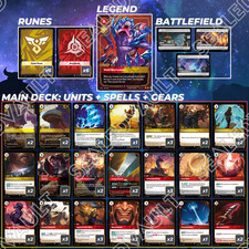Rek'Sai Budget Riftbound TCG Deck | Spiritforged | Competitive Tournament Ready picture