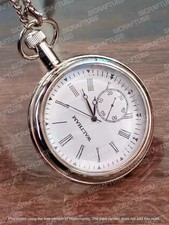 Silver Amerian Waltham Pocket Watch | Waltham Watch Company | Brass Pocket Watch picture
