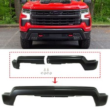 Black Steel Front Bumper For 2022-2026 Chevrolet Silverado 1500 W/O Senser Hole picture