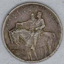 1925 Stone Mountain Commemorative Half Dollar Philadelphia 50C ~COINGIANTS~ picture