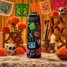 Owala x Yo Llo Calli Amor Y Vida 32oz FreeSip Water Bottle Limited Edition NEW picture