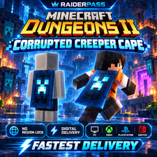 Minecraft Dungeons II - Corrupted Creeper Cape Code - All Platforms picture