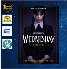 WEDNESDAY – SEASON 2 COMPLETE SERIES (CUSTOM DVD EDITION)  🖤 GOTHIC • MYSTERY • picture