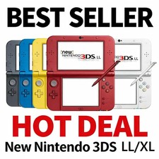 Nintendo Pikachu Yellow Edition New Nintendo 3DS LL XL Console With SD 32G + AC picture