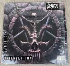 Slayer Divine Intervention 1994 Original Red Vinyl LP 45522-1 Insert picture