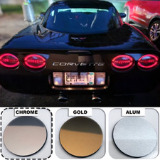 CHROME 1/16 RAISED LETTERS FOR C5 CORVETTE 97-2004 FRONT + REAR US MADE picture