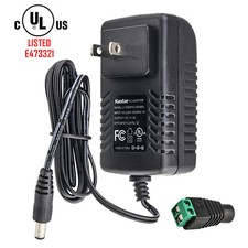 Kastar UL Listed 12V 3A 36W DC Power Supply Adapter Transformer LED Strip Camera picture