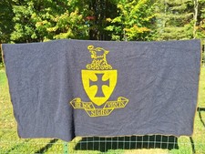 Vintage Sigma Chi Fraternity stadium blanket, Excellent condition, Rectangular picture