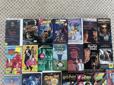 Bundle Deal Vintage VHS Tapes. All tapes in photo picture