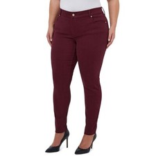 Seven7 Women's Tummyless Skinny Jean Size 10 Port Royale picture