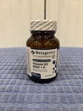 Metagenics Vitamin D3 5000 IU with K2 Immune Bone Support 60 Softgels Exp 05/28 picture