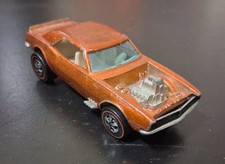 Vintage 1969 Hot Wheels Redline Heavy Chevy Orange Hong Kong  picture