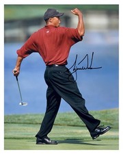 Tiger Woods Autographed Signed 8x10 Photo Reprint Golf Memorabilia Display picture