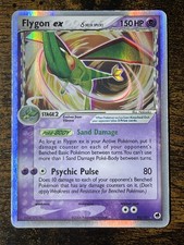 Flygon ex Delta Species 92/101 EX Dragon Frontiers Holo Rare Pokemon picture