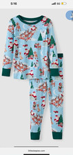 NEW • Little Sleepies Rudolph's Snowy Adventure Two-Piece Pajama Set - 12-18M picture
