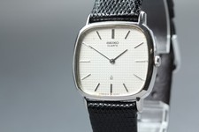 Vintage 1979 [Exc+5] SEIKO Chariot 2620-5430 sILVER dial 30mm Men's Quartz Watch picture