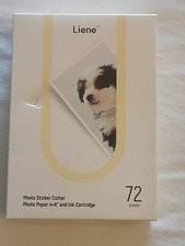 Liene 72 Sheets Photo Sticker Cutter Paper 4x6 Ink Cartridge SD42 picture
