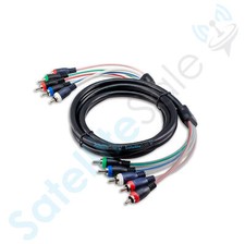 6FT Component Video Cable with Audio 5 RCA Red Green Blue RGB for HDTV DVD VCR picture