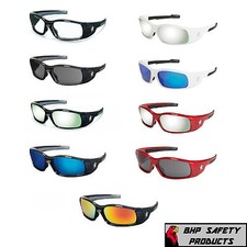 MCR CREWS SWAGGER SAFETY GLASSES SUNGLASSES WORK SPORT EYEWEAR ANSI Z87 1/PAIR picture