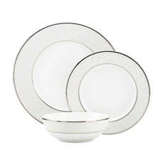 Lenox Bone China OPAL INNOCENCE Three Piece Place Setting - N/O picture