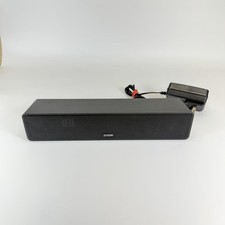 ZVOX AccuVoice AV110 TV Speaker Black Wired Compact Sound Bar W/ Power Adapter picture