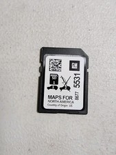 CHEVROLET GMC CADILLAC NAVIGATION SD CARD 8677 5531 FACTORY GM OEM picture