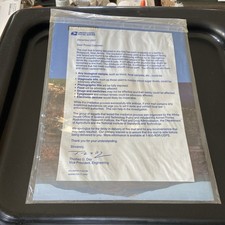 Anthrax Irradiated Mailed Piece, Dec. 2001; Postal History Bioterrorism Artifact picture