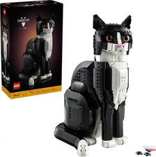 LEGO Ideas Tuxedo Cat 21349 Building Set for Adults 1710 Pcs Brand New Sealed picture