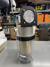 Solberg STS-200C T-style Inlet Filter, 2 Inch NPT, 175 CFM, w/ Dwyer Gauge  picture