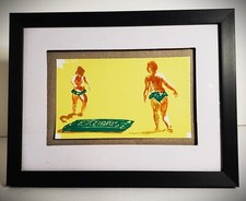 ERIC FISCHL (b. 1948) Original FRAMED Color Lithograph Limited Edition BEACH picture