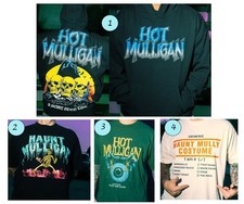 Hot Mulligan Concert Halloween Graphic T-Shirt Hoodie Merch Reprint picture