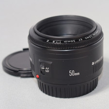Canon EF 50mm f/1.8 II Portrait SLR DSLR Camera Lens *VERY GOOD/TESTED* picture