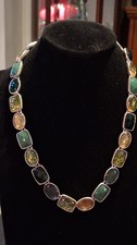 Up for sale is beautiful vintage Liz Claiborne geometric panel statement Jb0521 picture