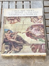 RARE LARGE SIZE VIEWS OF THE SISTINE AND PAULINE CHAPELS IN THE VATICAN 1978 picture