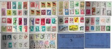 DDR 1959-1964. 100 stamps in an old dealer's approval album (U, see scans). picture