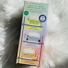 FARMACY Holiday Party Green Clean Trio Cleansing Balm Pear, Blueberry, Tangerine picture