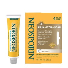 Neosporin Pain Itch + Scar First Aid Antibiotic Ointment 1 oz Tube NEW EXP 2028 picture