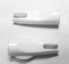 Classic Nock (100 Count) for Wooden & Bamboo Arrow 11/32 White picture
