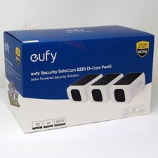 3 Pack Eufy SoloCam S230 2K Outdoor Solar Wireless Security Cameras Night Vision picture