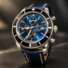 Breitling SuperOcean Heritage Chronograph 46 Steel Automatic Mens Watch & Box picture