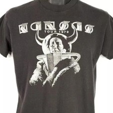 Kansas Monolith Tour 1979 Vintage Progressive Rock Concert Graphic Tee picture