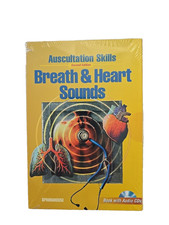 Auscultation Skills Second Edition Breath & Heart Sounds Book Audio CDs Medical picture