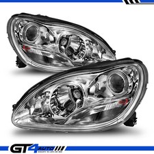 2000-2006 Projector Chrome Headlights For Mercedes Benz S-Class W220 picture