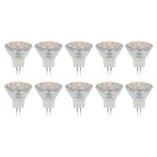 [10 Pack] LED MR11 3W 20W 12V Halogen Replacement GU4 Bi-Pin 3000K Soft White picture