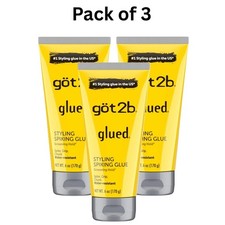 got2b Glued Styling Spiking Hair Gel, Water-Resistant, Bold, , 6 oz (3 Pack) picture